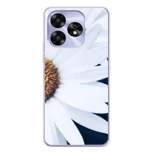Чехол с ромашками на UMIDIGI A15C (Пол ромашки)