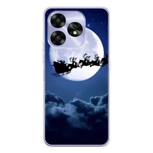 Чехол Санта Клаус для UMIDIGI A15C (Санта - луна)