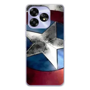 Чехол с Щитом Капитана Америки на UMIDIGI A15C (Щит Капитана Америки)