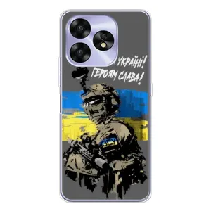 Патриотический Чехол для UMIDIGI A15C (Слава Украине)
