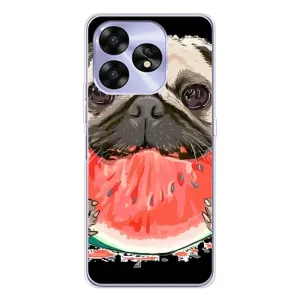 Чохол (ТПУ) Милі песики для UMIDIGI A15C (Смішний Мопс)