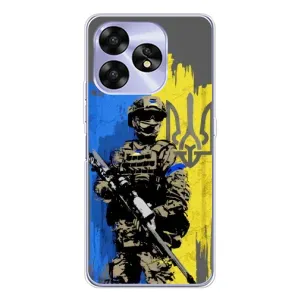 Чехлы с принтом (Воины ЗСУ) для UMIDIGI A15C (Солдат ЗСУ)