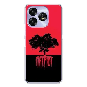 Чехлы УПА (Красно-Чёрный) на UMIDIGI A15C (УПА Патриот)