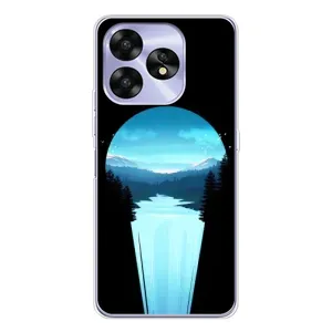 Літній Чохол на UMIDIGI A15C (Синій Водоспад)