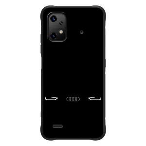 Силіконовий бампер з картинкою машини на UMiDiGi Bison X20 (Сілует Audi)