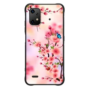 Чехол с принтом САКУРЫ на UMiDiGi Bison X20 (Бабочки на сакуре)