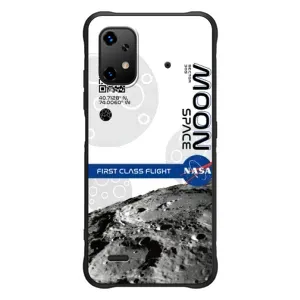 Силиконовый бампер с принтом "Наса" на UMiDiGi Bison X20 (Билет в космос)