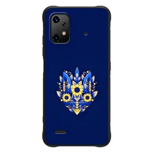 Чехол Укр Символика для UMiDiGi Bison X20 (Цветущий Герб)