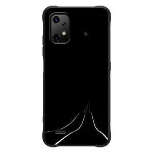 Чехол с картинками на черном фоне для UMiDiGi Bison X20 (Дорога)
