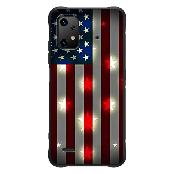 Чехол с рисунком «Флаг США 2» для UMIDIGI Bison X20