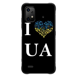 Силиконовый Чехол на UMiDiGi Bison X20 (Я-Украина) (I Love UA)