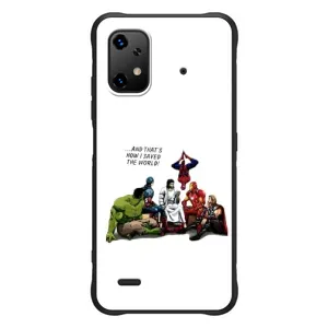 Чехлы для UMiDiGi Bison X20 (Для Христиан) (Иисус супергерой)