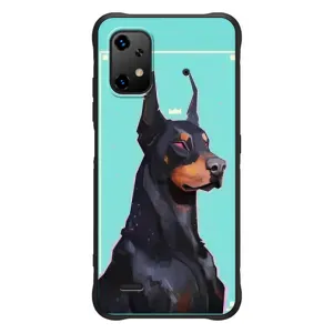 Чехол ДОБЕРМАН для UMiDiGi Bison X20 (Король доберман)