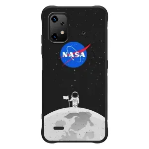 Силиконовый бампер с принтом "Наса" на UMiDiGi Bison X20 (Космонавт NASA)