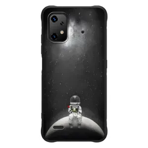 Силиконовый Чехол с принтом "Космонавты" на UMiDiGi Bison X20 (Космонавт романтик)
