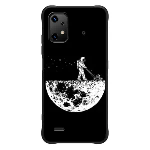 Силиконовый Чехол с принтом "Космонавты" на UMiDiGi Bison X20 (Космонавт)