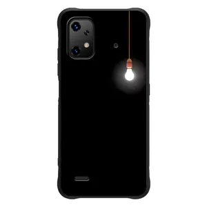 Чехол с картинками на черном фоне для UMiDiGi Bison X20 (Лампочка)
