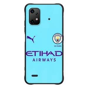 Силиконовые Чехлы принт Футбол на UMiDiGi Bison X20 (Man City)