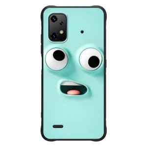 Силиконовые Чехлы (смешные стикеры) для UMiDiGi Bison X20 (Забавное мятное лицо)