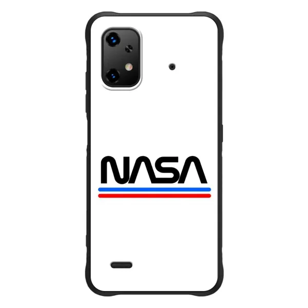 Чехол с рисунком «NASA на белом фоне» для UMIDIGI Bison X20