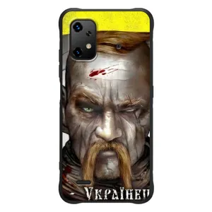 Чехол с картинкой (Патриотический КОЗАК) на UMiDiGi Bison X20 (Одноглазый Козак)