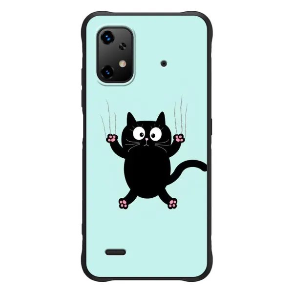 Чехол с рисунком «Падающий кот» для UMIDIGI Bison X20