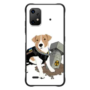 Чехол с принтом Собаки Патрон для UMiDiGi Bison X20 (Пёс Патрон с ракетой)