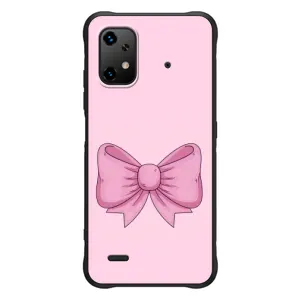 Чехол банты для UMiDiGi Bison X20 (Розовый бантик)
