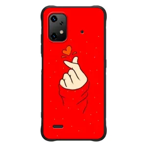 Чохол (Знак сердечка) для UMiDiGi Bison X20 (Сердечко на червоному)
