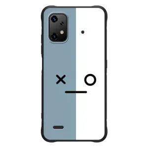 Силиконовые Чехлы (смешные стикеры) для UMiDiGi Bison X20 (Серо-белый)