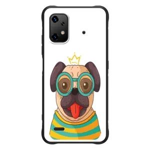 Бампер для UMiDiGi Bison X20 с картинкой "Песики" (Собака Король)