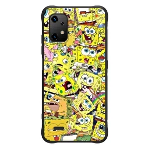 Силиконовый чехол Спанч Боб на тягиги союз X20 (Спанч Боб Арт)