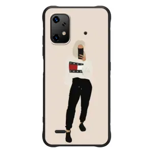 Силиконовый Чехол на UMiDiGi Bison X20 с картинкой Стильных Девушек (Стильная)