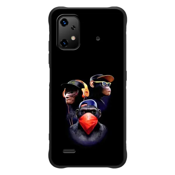 Чехол с рисунком «Три обезьяны» для UMIDIGI Bison X20 Чехол с рисунком «Три обезьяны» для UMIDIGI Bison X20