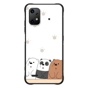 Чехлы с изображением разных животных для UMiDiGi Bison X20 (Удивленные медвеженки)