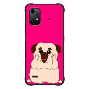 Чехол (ТПУ) Милые собачки для UMiDiGi Bison X20 (Веселый Мопсик)