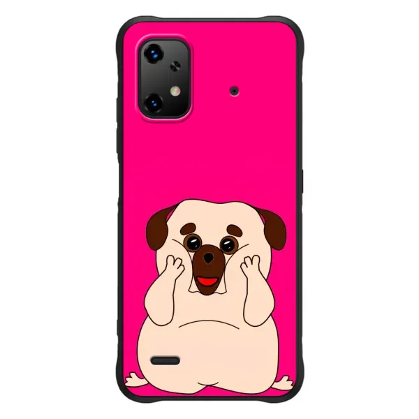 Чехол с рисунком «Веселый Мопсик» для UMIDIGI Bison X20 Чехол с рисунком «Веселый Мопсик» для UMIDIGI Bison X20