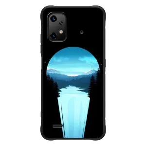 Летний Чехол на UMiDiGi Bison X20 (Синий Водопад)