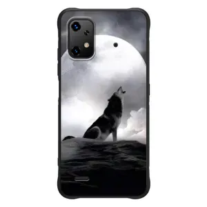 Чехол с Волком на UMiDiGi Bison X20 (Волк и луна)