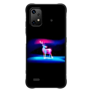 Силиконовый бампер с картинкой животных для UMiDiGi Bison X20 (Яркий олень)