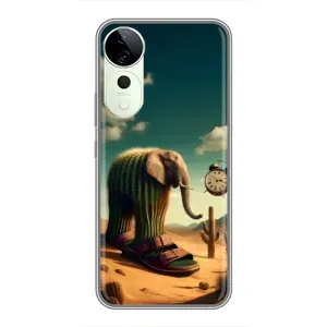 Чехол с мемами тралалело тралала для ViVO iQOO Z10R (Лирили ларила)