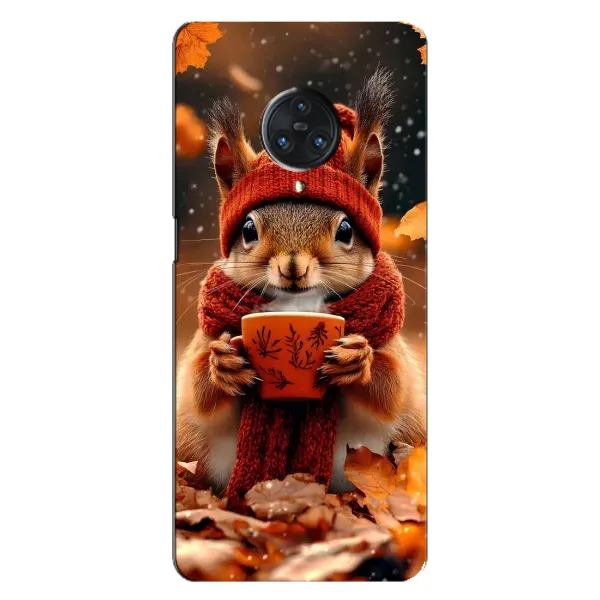 Чехол с рисунком «Белка с кофе» для Vivo Nex 3 Чехол с рисунком «Белка с кофе» для Vivo Nex 3