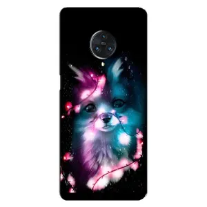 Чехол с Лисичкой для Vivo Nex 3 (Черная Лиса)