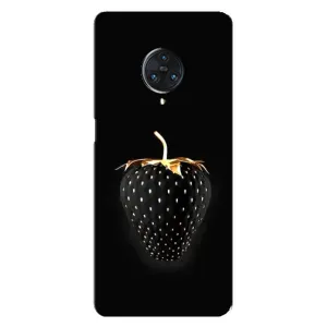 Чехол с изображением вкусной еды для Vivo Nex 3 (Чёрная клубника)