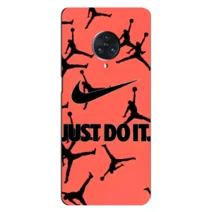 Силиконовый Чехол Nike Air Jordan на Виво Некст 3 (Just Do It)