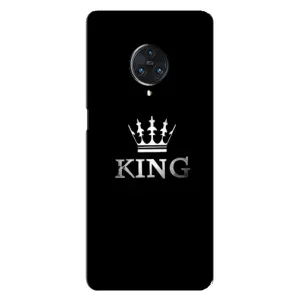 Чохол (Корона на чорному фоні) для Віво Некст 3 (KING)