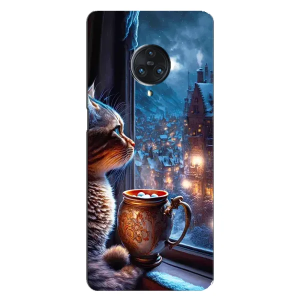 Чехол с рисунком «Кот новогодний» для Vivo Nex 3 Чехол с рисунком «Кот новогодний» для Vivo Nex 3