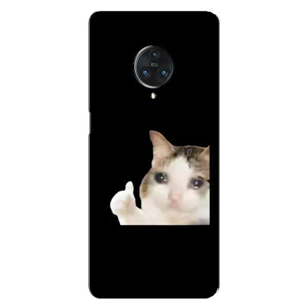 Чехол с рисунком «Кот в слезах» для Vivo Nex 3