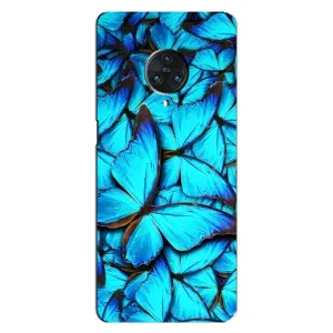 Силиконовый бампер с картинкой животных для Vivo Nex 3 (Крылья бабочек)