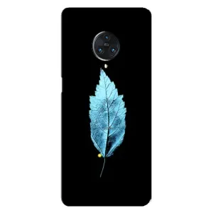 Чохол з картинками на чорному фоні для Vivo Nex 3 (Листя)